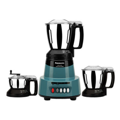 Panasonic 900W 3 Jars Mixer Grinder (MX-GC3550)-Coral Blue