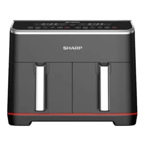 Home 01 44 Sharp KF-DF80RT-K3 8L Double Basket Air Fryer